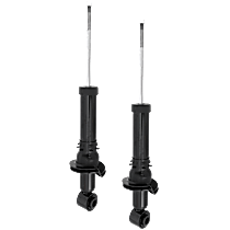 Rear, Driver Side Bare Struts, Set of 2, Front Wheel Drive