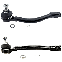 Front, Driver and Passenger Side, Outer Tie Rod End, BATTERY EV (EV/BEV)