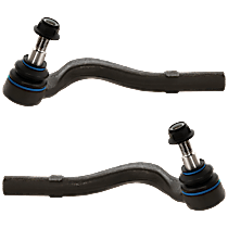 Front, Driver and Passenger Side, Outer Tie Rod Ends