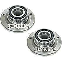 SET-TM513125 Front, Driver and Passenger Side Wheel Hub, With Bearing, RWD, Timken OE Replacement