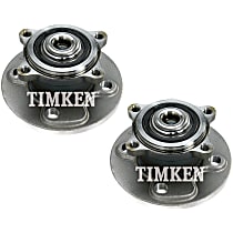 SET-TMHA590161 Rear, Driver and Passenger Side Wheel Hub Bearing included - Set of 2
