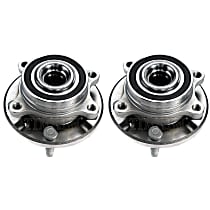 Front or Rear, Driver and Passenger Side Wheel Hub, AWD, With Bearing, Timken OE Replacement - Front or Rear, Driver and Passenger Side