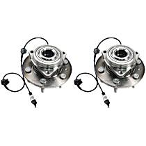 SET-TMSP500301 Wheel Hub Bearing included - Set of 2