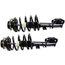 Front, Driver and Passenger Side Fully Loaded Strut, FWD, For Commercial Usage Refer To Product Warranty