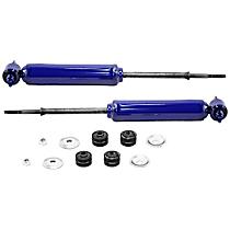 SET-TS32066 Front, Driver and Passenger Side Shocks, Monotube Design, Rear Wheel Drive