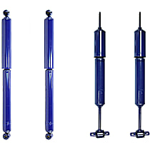 SET-TS32253-C Front and Rear, Driver and Passenger Side Shocks, For Models without Automatic Ride Control, Set Of 4