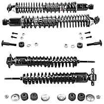 SET-TS58574 Front and Rear, Driver and Passenger Side Shock, Load Adjusting Series