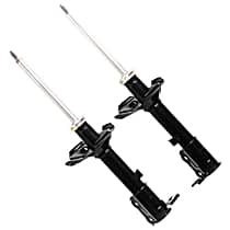 Rear, Driver and Passenger Side Bare Strut, FWD, OESpectrum Strut Series