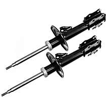 SET-TS72288 Front, Driver and Passenger Side Bare Strut, FWD, OESpectrum Strut Series