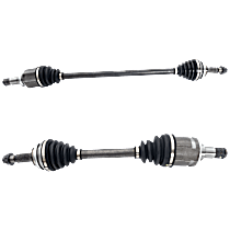 Front, Driver and Passenger Side Axle Assemblies, Standard Duty
