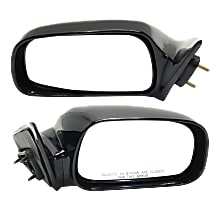Left Driver Power Mirror Non-Folding Heated Paintable For 2002-06 Toyota Camry