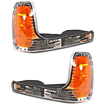 Parking Light - Driver and Passenger Side, Lens and Housing