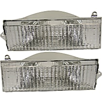Front Turn Signal Lights, without Bulbs