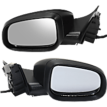 Driver and Passenger Side Mirrors, Power, Power Folding, Heated, Paintable, In-housing Signal Light, With memory, With Puddle Light, No Auto-Dimming, No Blind Spot Feature