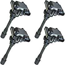 Ignition Coil, Set of 4, 4 Cyl 2.4L, Walker Products Ignition Coil - 