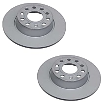 SET-ZXC5Q0615601D-2 Rear Brake Disc, Plain Surface
