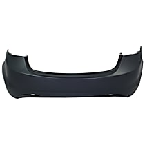 Rear Primed Bumper Cover, Sedan, USA Built Vehicle, CAPA Certified