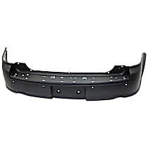 Rear Primed Bumper Cover, Turbocharged Engine, For Models Without Towing Package, CAPA Certified