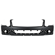 Front, Upper Primed Bumper Cover, For Models With Eddie Bauer Package