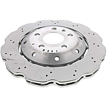 8T0-615-601 A Rear, Driver or Passenger Side Brake Disc