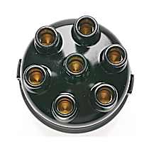 AL-132 Standard OE Replacement Distributor Cap - Black, Direct Fit, Sold individually