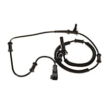 Rear, Driver Side ABS Speed Sensor, With Stability Control, Standard OE Replacement