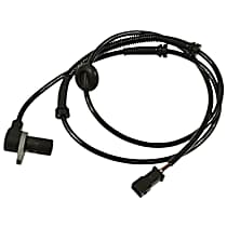 Rear, Passenger Side ABS Speed Sensor, Convertible, With Self Leveling Headlights, Standard OE Replacement - Rear, Passenger Side