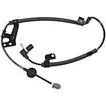 Front, Passenger Side ABS Speed Sensor, Standard OE Replacement