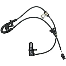 Rear, Driver Side ABS Speed Sensor, All Wheel Drive, AWD, Standard OE Replacement