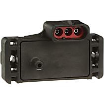 AS6 MAP Sensor 3-Prong Female Bullet Terminal; Female Connector, Standard OE Replacement