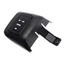 Cruise Control Switch, Without Radio Controls on Steering Wheel - Driver Side