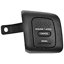 Cruise Control Switch, Without Radio Controls on Steering Wheel - Passenger Side