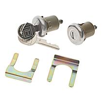 DL-6 Door Lock - Chrome, Direct Fit, Sold individually