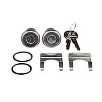 Door Lock Cylinder, Set of 2 - 