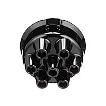DR-413 Standard OE Replacement Distributor Cap - Black, Direct Fit, Sold individually