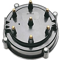 DR-446 Distributor Cap - Black, Direct Fit, Sold individually