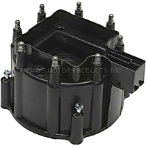 DR450T Distributor Cap - Black, Direct Fit, Sold individually