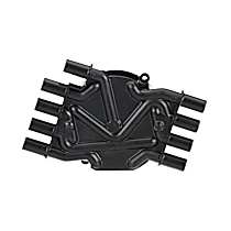 Standard OE Replacement Distributor Cap - Black, Direct Fit, Sold individually