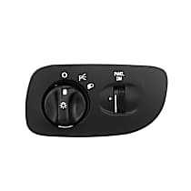 Headlight Switch, without Fog Lights, without Auto Headlights, Standard OE Replacement - 