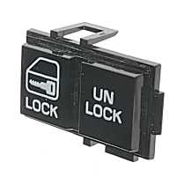 DS-1424 Driver Side Door Lock Switch Black