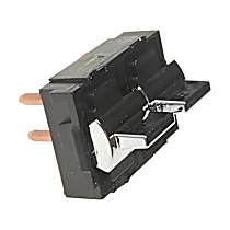Front, Driver or Passenger Side Window Switch, Chrome, Standard OE Replacement