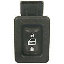 Front, Driver or Passenger Side, Door Lock Switch, without Power Folding Mirrors