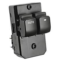 DS-2146 Front or Rear, Driver Side Window Switch, Black, 2 Buttons