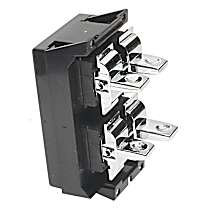 DS-910 Front or Rear, Driver Side Window Switch, Chrome