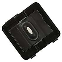Front, Passenger Side Window Switch, Black