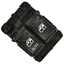 Front, Driver Side Standard OE Replacement Window Switch Black
