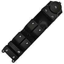DWS1628 Front, Driver Side OE Replacement Series Window Switch Black