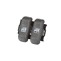 DWS-199 Front or Rear, Driver Side Standard OE Replacement Window Switch Gray
