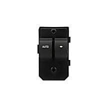 Front or Rear, Driver Side Window Switch, Black, 2 Buttons, Standard OE Replacement