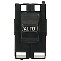 Front, Passenger Side Window Switch, Black, OE Replacement Series